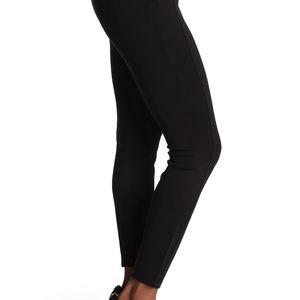 T Tahari High Waist Ponte Knit Leggings NWT Black